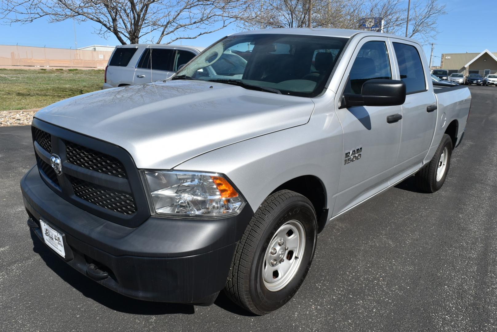 2015 Silver /Gray Ram 1500 Tradesman (1C6RR7KG7FS) with an 3.6L V-6 engine, 8-Speed Automatic transmission, located at 1600 E Hwy 44, Rapid City, SD, 57703, (605) 716-7878, 44.070232, -103.171410 - Photo#2